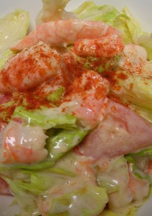 ♪スイートな♪海老サラダ-レシピのメイン写真