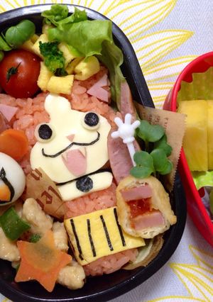 妖怪ウォッチ☆ジバニャン☆キャラ弁-レシピのメイン写真