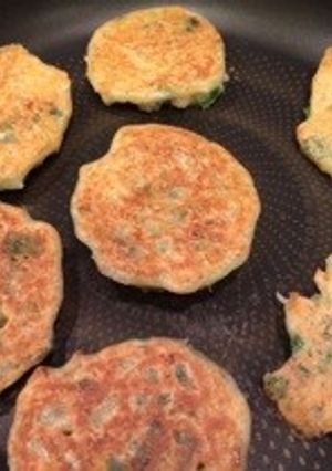 簡単☆じゃがジャコ納豆おやき！子供大好き-レシピのメイン写真