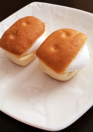 おやつにマシュマロパン-レシピのメイン写真