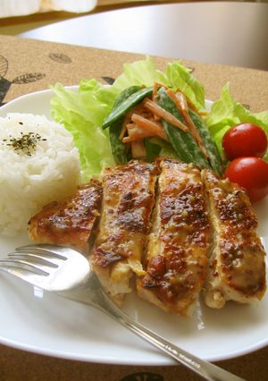 鶏胸肉でも柔らか♬ハニーマスタードチキン-レシピのメイン写真