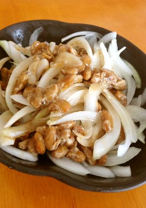 +1品 新玉葱と納豆のつゆがけ-レシピのメイン写真