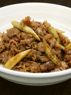 牛肉とごぼうの炒めものインゆず胡椒-レシピのメイン写真