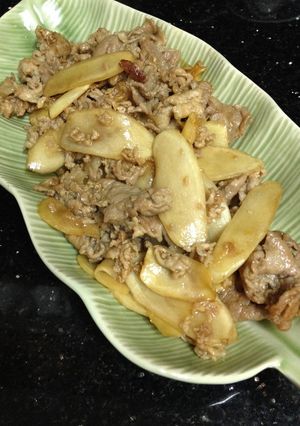 豚肉と新生姜のかんたん炒め-レシピのメイン写真