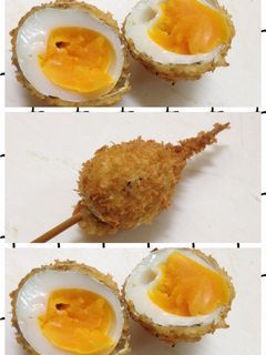 生のまま⁉殻ごと⁉ウズラ卵フライ!-レシピのメイン写真