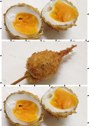 生のまま⁉殻ごと⁉ウズラ卵フライ!-レシピのメイン写真