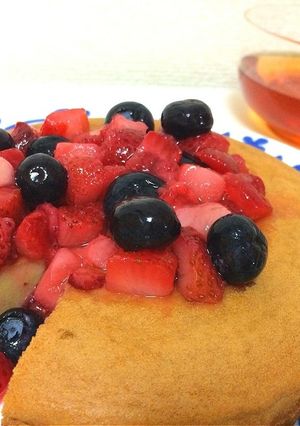 炊飯器で簡単！！モチっとパンケーキ-レシピのメイン写真