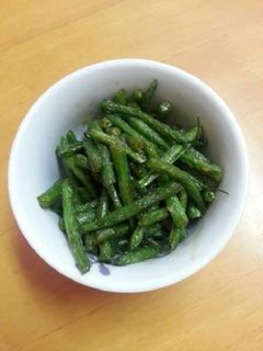 いんげんのしょうが醤油和え-レシピのメイン写真