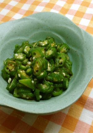 オクラのカレー風味-レシピのメイン写真