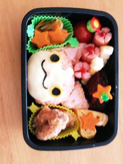 ジバニャン弁当-レシピのメイン写真