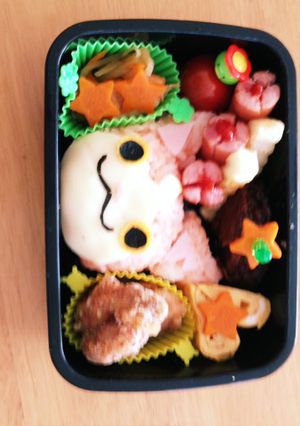 ジバニャン弁当-レシピのメイン写真