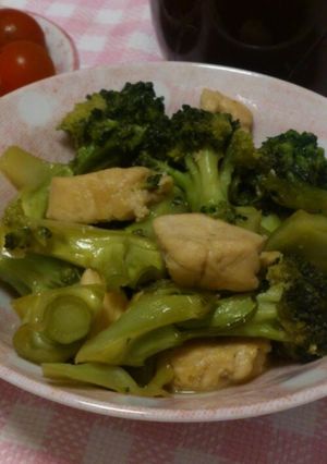 鶏肉とブロッコリーの照り炒め♪-レシピのメイン写真