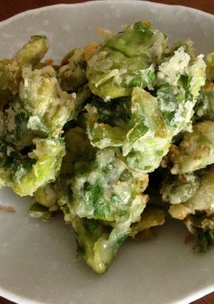 そら豆の天ぷら（大葉風味）-レシピのメイン写真