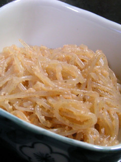 低カロリー!!糸こんにゃくの明太パスタ風-レシピのメイン写真