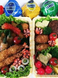 ☆親子遠足のお弁当②-レシピのメイン写真