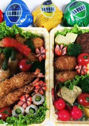 ☆親子遠足のお弁当②-レシピのメイン写真