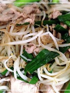 麺つゆで簡単 ニラ豚もやし炒め-レシピのメイン写真