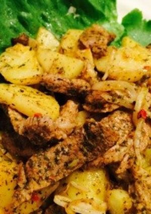 ジャーマンポテトポーク❤︎-レシピのメイン写真