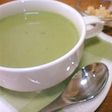 *青汁と豆乳のポタージュ*