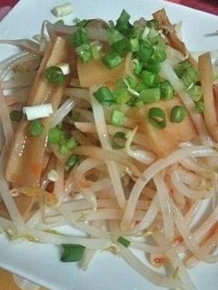 もやしと味付けメンマ炒め-レシピのメイン写真