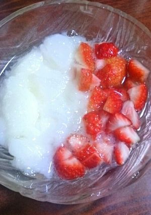 ホエーカルピスジュレのフルーツポンチ-レシピのメイン写真
