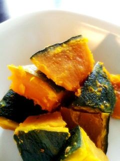 材料これだけ!かぼちゃの塩煮-レシピのメイン写真