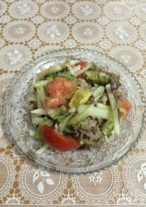 焼肉サラダ-レシピのメイン写真