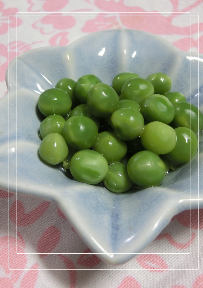 ➏　春の香り✿うすいエンドウの翡翠煮　➏-レシピのメイン写真