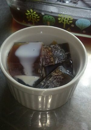 コーヒー寒天-レシピのメイン写真