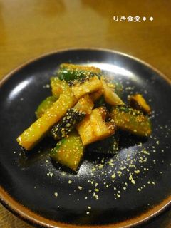 きゅうりとタコの豆板醤炒め-レシピのメイン写真
