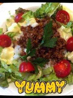 スパイシー!タコライス☆-レシピのメイン写真