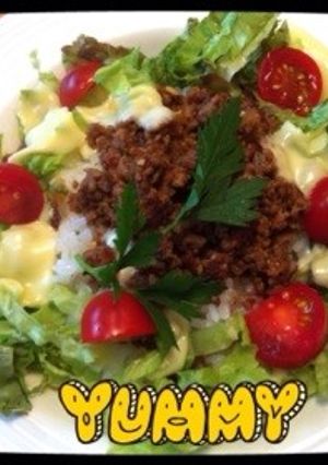 スパイシー！タコライス☆-レシピのメイン写真