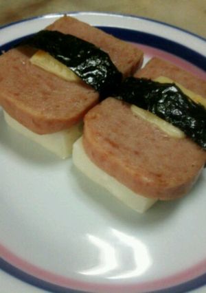 スパムのおもちチーズ巻き-レシピのメイン写真
