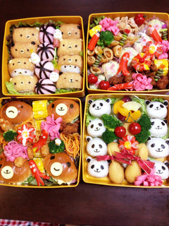 運動会 キャラ弁 2014-レシピのメイン写真