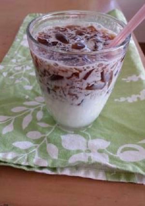 飲みたいだけ！コーヒーゼリー牛乳-レシピのメイン写真
