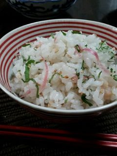 大人の夏の♪みょうがご飯-レシピのメイン写真