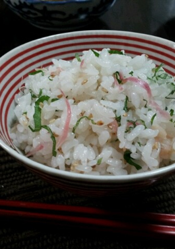 大人の夏の♪みょうがご飯-レシピのメイン写真