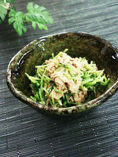 節約❀豆苗とツナの胡麻マヨサラダ❀-レシピのメイン写真