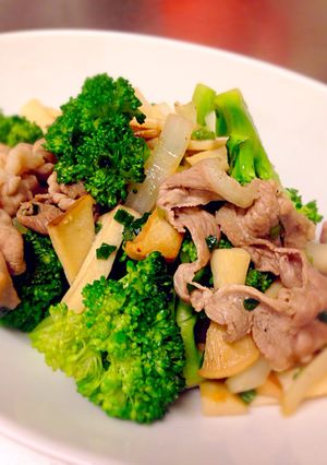 豚肉とブロッコリーの塩だれ炒め-レシピのメイン写真