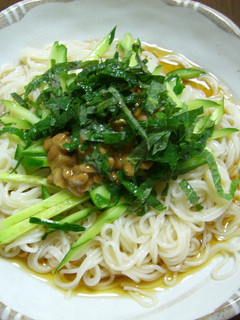 納豆そうめん-レシピのメイン写真