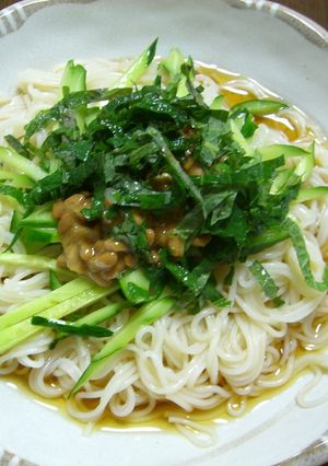 納豆そうめん-レシピのメイン写真