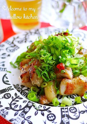 ピリ辛葱だく◎鶏もも肉の葱塩レモン-レシピのメイン写真