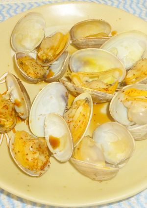 パパのアサリの蒸し焼き-レシピのメイン写真