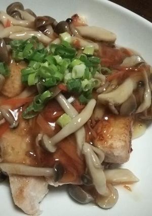 鮭のきのこあんかけ-レシピのメイン写真