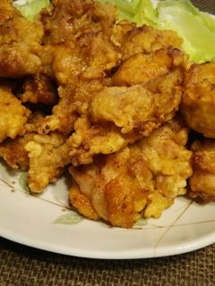 冷めても美味しい⁉鶏もも肉塩から揚げ♪-レシピのメイン写真