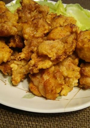 冷めても美味しい⁉鶏もも肉塩から揚げ♪-レシピのメイン写真