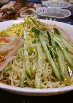 我が家の冷やし中華（しょうゆダレ）-レシピのメイン写真