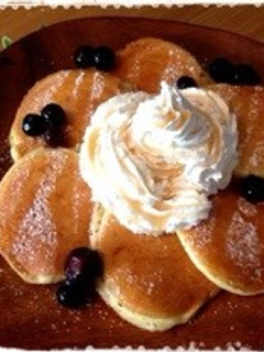 ふわシュワパンケーキ♩-レシピのメイン写真