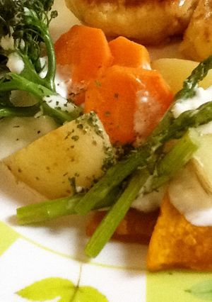 野菜のオーブン焼き＊チーズソース-レシピのメイン写真