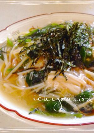 ランチに簡単！旨っ❁和風あんかけパスタ-レシピのメイン写真